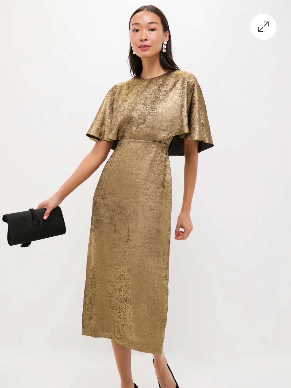 Tuckernuck Gold Cape Leah Dress